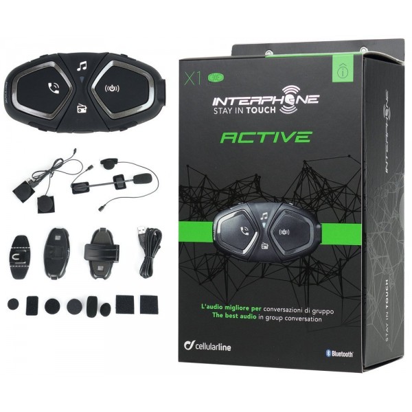 Interphone INTERPHONE BLUETOOTH HEADSET ACTIVE SINGLE